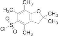 2,2,4,6,7-Pentamethyl-2,3-dihydrobenzofuran-5-sulfonyl Chloride (>80%)