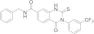 N-Benzyl-4-oxo-2-thioxo-3-(3-(trifluoromethyl)phenyl)-1,2,3,4-tetrahydroquinazoline-7-carboxamide