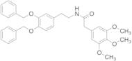 N-[2-[3,4-Bis(phenylmethoxy)phenyl]ethyl]-3,4,5-trimethoxybenzeneacetamide