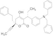 [R-(R*,R*)]-3-[1-[3-[Bis(phenylmethyl)amino]phenyl]propyl]-5,6-dihydro-4-hydroxy-6-(2-phenylethy...