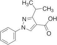 1-Phenyl-3-(propan-2-yl)-1H-pyrazole-4-carboxylic Acid