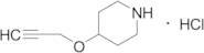 4-(Prop-2-yn-1-yloxy)piperidine Hydrochloride