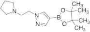 1-(2-(Pyrrolidin-1-yl)ethyl)-4-(4,4,5,5-tetramethyl-1,3,2-dioxaborolan-2-yl)-1H-pyrazole