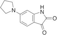6-(pyrrolidin-1-yl)-2,3-dihydro-1h-indole-2,3-dione