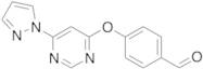 4-{[6-(1H-Pyrazol-1-yl)-4-pyrimidinyl]oxy}benzaldehyde