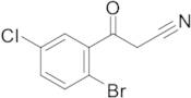 2-Bromo-5-chloro-β-oxobenzenepropanenitrile