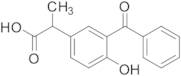 2-(3-benzoyl-4-hydroxyphenyl)propanoic acid