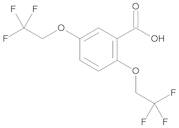 2,5-Bis(2,2,2-trifluoroethoxy)benzoic Acid