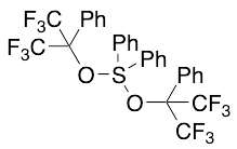 Bis[a,a-bis(trifluoromethyl)benzenemethanolato]diphenylsulfur