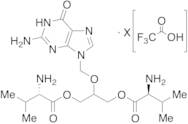 Bis(L-Valine) Ester Ganciclovir Trifluoroacetic Acid Salt