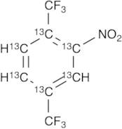 2,5-Bis(Trifluoromethyl)nitrobenzene-13C6