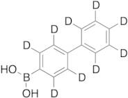 (2,2',3,3',4',5,5',6,6'-d9-[1,1'-Biphenyl]-4-yl)boronic Acid