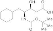 Boc-(3S,4S)-4-amino-3-hydroxy-5-cyclohexylpentanoic Acid