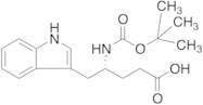 (4R)-4-[(tert-Butoxycarbonyl)amino]-5-(1H-indol-3-yl)pentanoic Acid