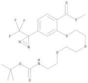 2-[2-[2-(2-t-Boc-aminoethoxy]ethoxy]ethoxy]-4-[3-(trifluoromethyl)-3H-diazirin-3-yl]benzoic Acid M…