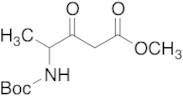 4-(N-Boc-amino)-3-oxo-pentanoic Acid Methyl Ester