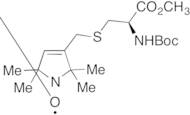 N-Boc-L-2-amino-3-[thiomethyl-1-(1-oxyl-2,2,5,5-tetramethyl-3 -pyrrolin-3-yl)]propanoic Acid Methyl Ester