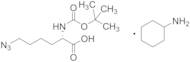 N-​Boc-​6-​azido-​L-​norleucine Cyclohexylammonium Salt