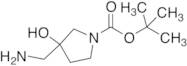 1-Boc-3-(aminomethyl)-3-hydroxypyrrolidine