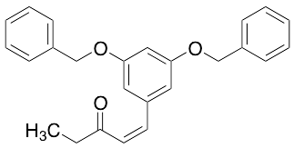 1-(3,5-Bis(benzyloxy)phenyl)pent-1-en-3-one