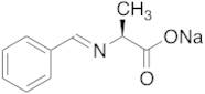 N-Benzylidene-L-alanine Sodium Salt