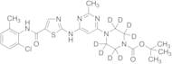 N-Boc-N-deshydroxyethyl Dasatinib-d8