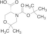 (R)-4-Boc-6,6-dimethyl-morpholine-3-carboxylic Acid