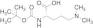 (S)-2-((tert-Butoxycarbonyl)amino)-5-(dimethylamino)pentanoic Acid