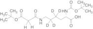 N-Boc O-tert-Butyl-N6-(2-carboxyacetyl)-L-lysine-d4