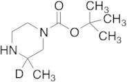 rac-4-N-Boc-2-methylpiperazine-1-D1