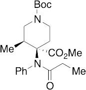 rac-1-t-Boc-3-methyl-4[N-(1-oxopropyl)-N-(phenylamino]isonipecotic Acid Methyl Ester