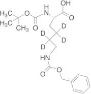 Boc-Lys(Z)-OH N-Phenylmethoxycarbonyl-d4