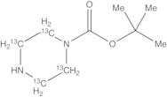 N-Boc-piperazine-13C4