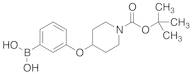 3-(N-BOC-Piperidin-4-yloxy)phenylboronic acid