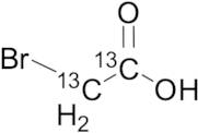 Bromoacetic-1,2-13C2 Acid