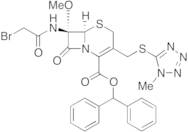 (6R,7R)-7-[(2-Bromoacetyl)amino]-7-methoxy-3-[[(1-methyl-1H-tetrazol-5-yl)thio]methyl]-8-oxo-5-thi…