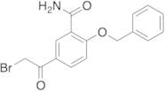 5-(2-Bromoacetyl)-2-(phenylmethoxy)benzamide