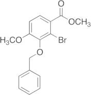 2-Bromo-3-benzyloxy-4-methoxybenzoic Acid Methyl Ester