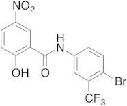 N-[4-Bromo-3-(bistrifluoromethyl)phenyl]-2-hydroxy-5-nitrobenzamide