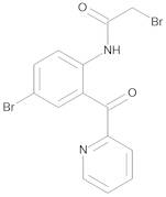 2-Bromo-N-[4-bromo-2-(2-pyridinylcarbonyl)phenyl]-acetamide