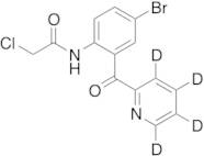 N-(4-Bromo-2-picolinoylphenyl)-2-chloroacetamide-d4