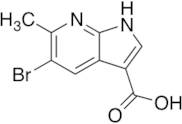 5-Bromo-6-methyl-7-azaindole-3-carboxylic Acid