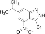 3-Bromo-4-nitro-6-isopropyl (1H)Indazole