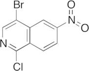 4-Bromo-1-chloro-6-nitro-isoquinoline