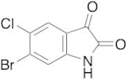 6-Bromo-5-chloro-1H-indole-2,3-dione