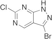 3-Bromo-6-chloro-1H-pyrazolo[3,4-d]pyrimidine