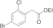 4-Bromo-2-chlorobenzeneacetic Acid Ethyl Ester