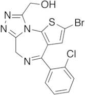 2-Bromo-4-(2-chlorophenyl)-6H-thieno[3,2-f][1,2,4]triazolo[4,3-a][1,4]diazepine-9-methanol
