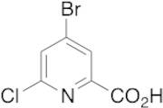 4-Bromo-6-chloro-2-pyridinecarboxylic Acid