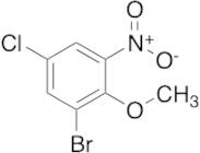 2-Bromo-4-chloro-6-nitroanisole